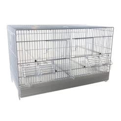 Cage Domus-Molinari 50cm Blanche