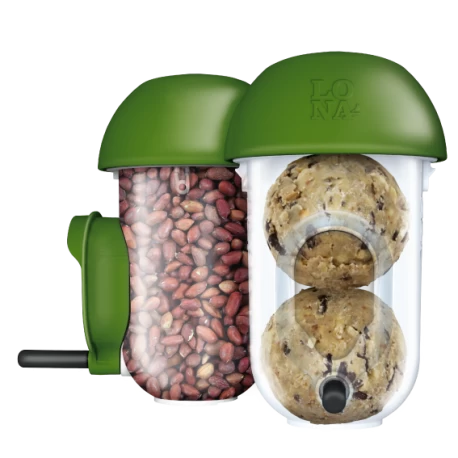 Mangeoire Lona "Voersilo D2 Combi" - Vert 1 Mangeoire Lona "Voersilo D2 Combi" - Vert