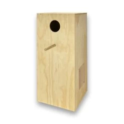 Nichoir Vertical Pour Grandes Perruches 25x25x55 Cm