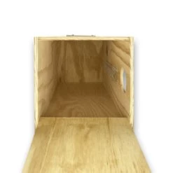 Nichoir Vertical Pour Grandes Perruches 25x25x55 Cm -Oiseaux Soldes nichoir vertical pour perruches 25x25x55 cm 3