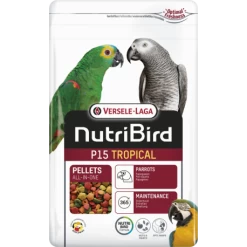 VERSELE-LAGA Nutribird P15 Tropical 3kg - Granulés Extrudés - Aliment D'entretien Pour Perroquets