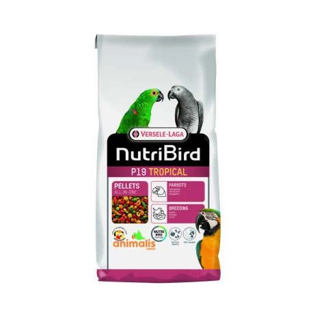VERSELE-LAGA Nutribird P19 Tropical 10kg 1 VERSELE-LAGA Nutribird P19 Tropical 10kg