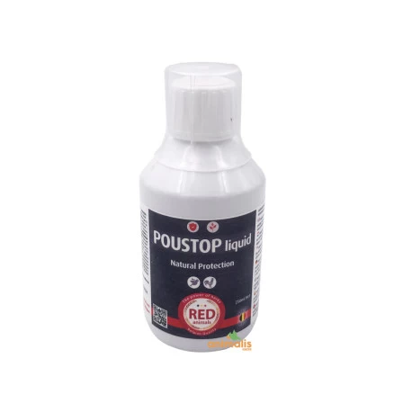 Poustop Liquid 250ml - Red Animals 1 Poustop Liquid 250ml - Red Animals